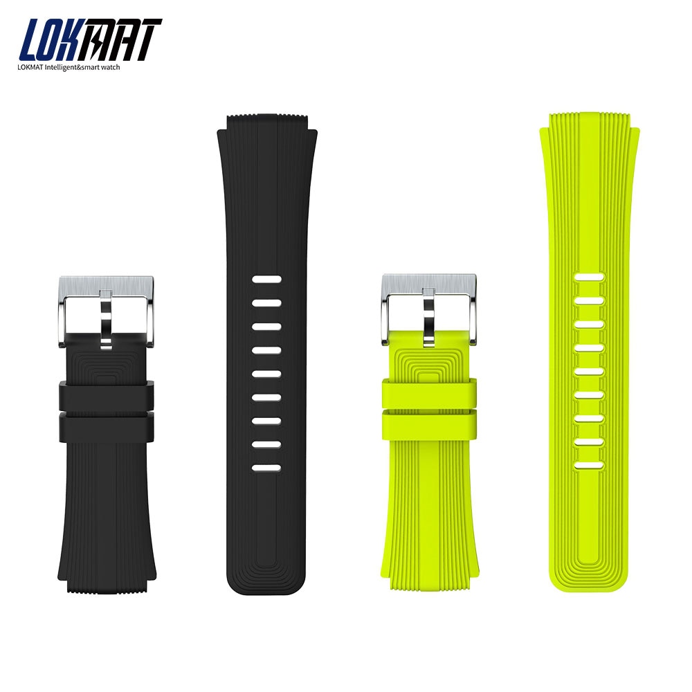 Universal WatchStrap 22mm Two color  Watchband for LOKMAT