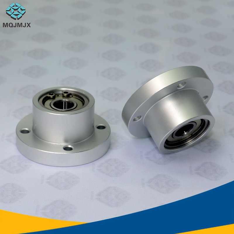 Flange Round Bearings  Housing , Double Bearings, positioning embedded type, without buckle type Double Shielded