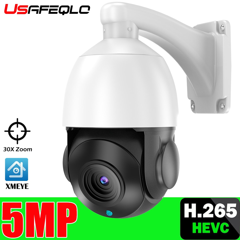 Onvif SONY sensor H.264/265++ 5MP 3MP 2MP 100m IR nightvision CCTV security IP PTZ camera speed dome 30X zoom POE ptz ip camera